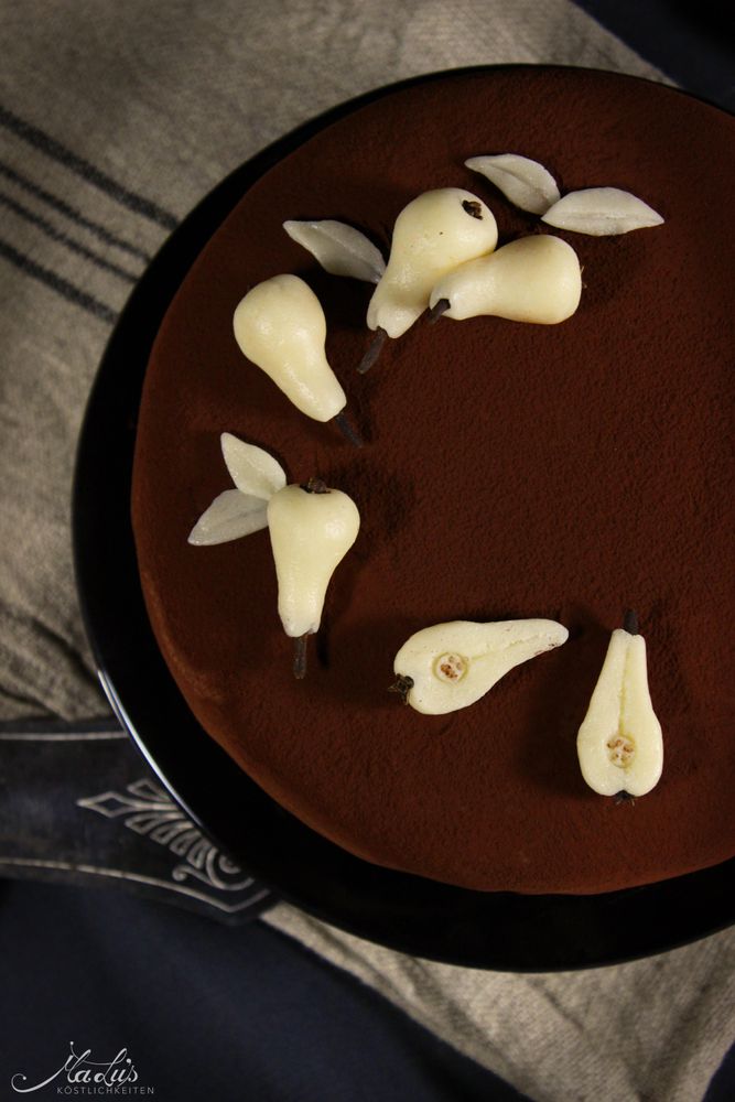 Rezeptbild: Karamell-Birnentorte