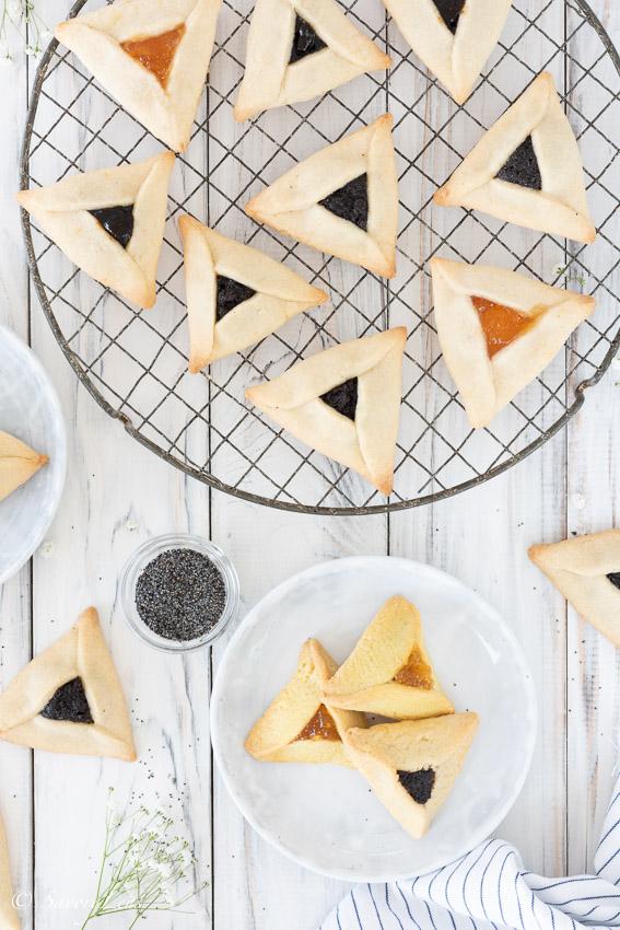 Rezeptbild: Hamantaschen – jüdisches Gebäck zu Purim
