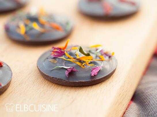 Rezeptbild: Bunte Schokolade – Fröhliche Weihnachten!