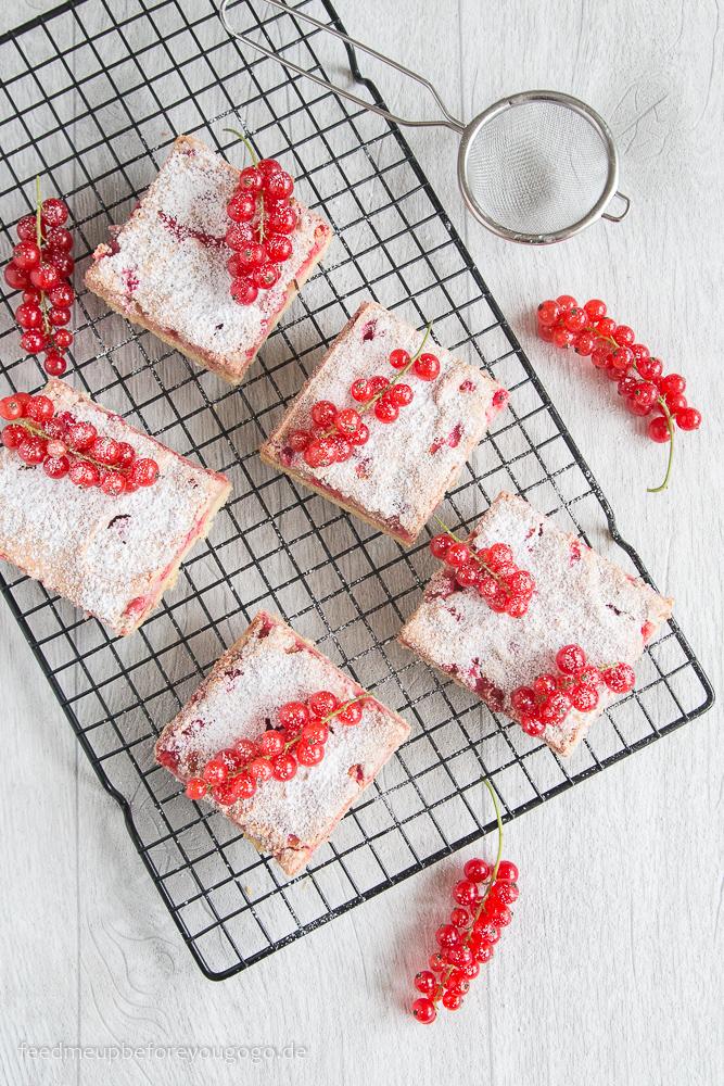 Rezeptbild: Johannisbeerkuchen mit Baiser