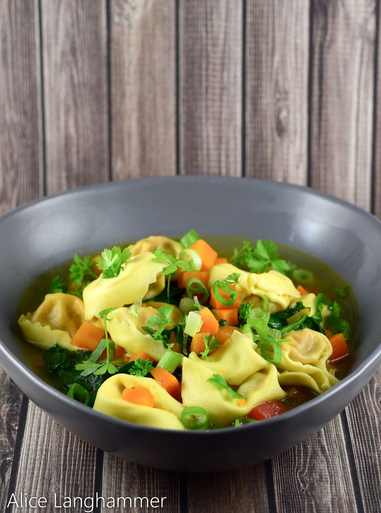 Rezeptbild: Tortellini-Eintopf