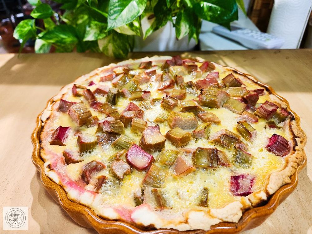Rezeptbild: Rhabarber Kuchen