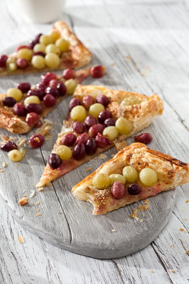 Rezeptbild: Trauben-Tarte