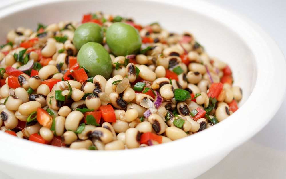 Rezeptbild: Schwarzaugenbohnen nach griechischer Art