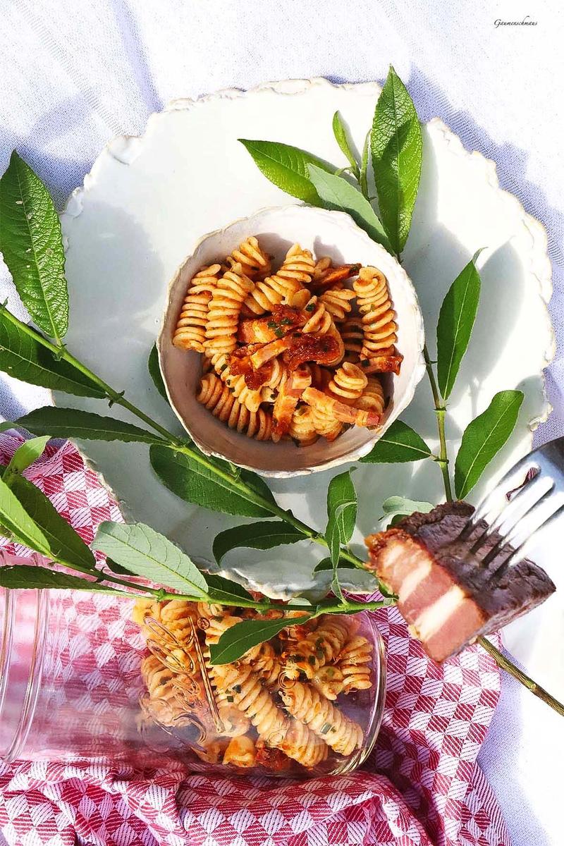 Rezeptbild: Picknick - Nudelsalat