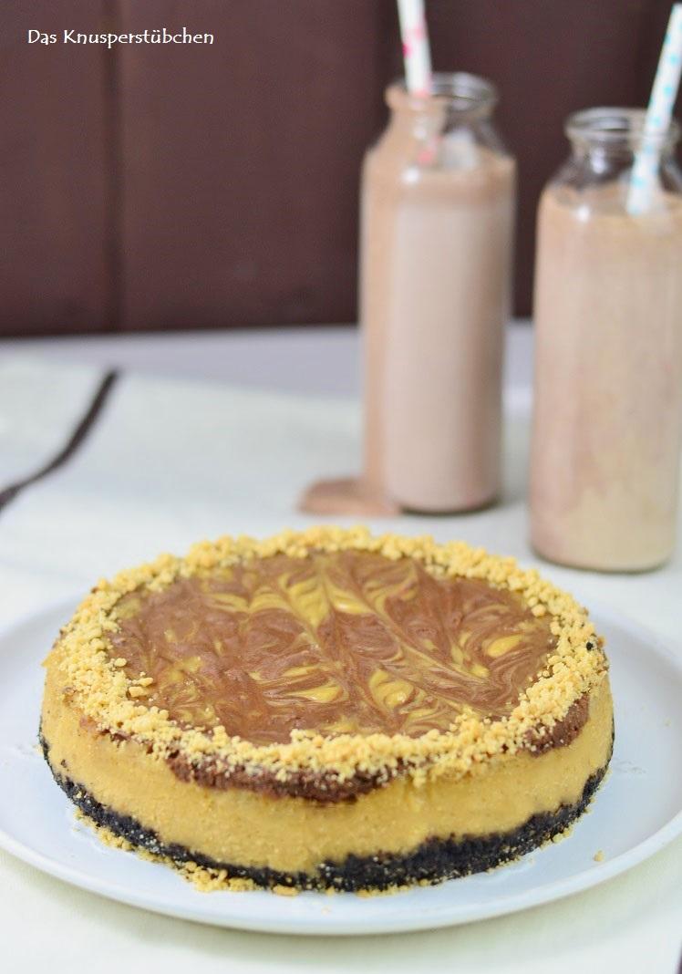 Rezeptbild: Peanutbutter Chocolate Cheesecake & Shake