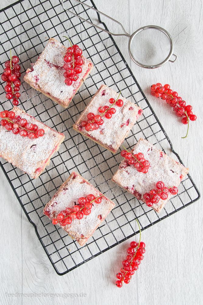 Rezeptbild: Johannisbeerkuchen mit Baiser