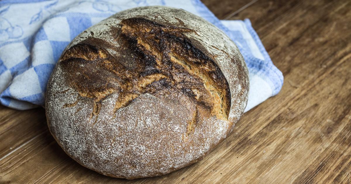 Rezeptbild: Rietberger Krustenbrot (Weizenmischbrot)