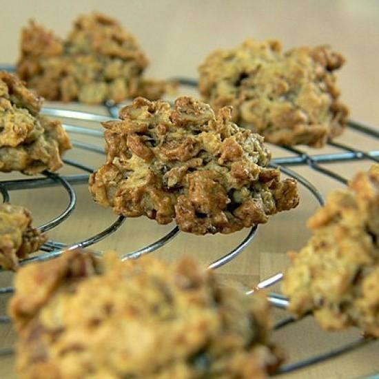 Rezeptbild: Karamellisierte Haferflocken-Knusperchen