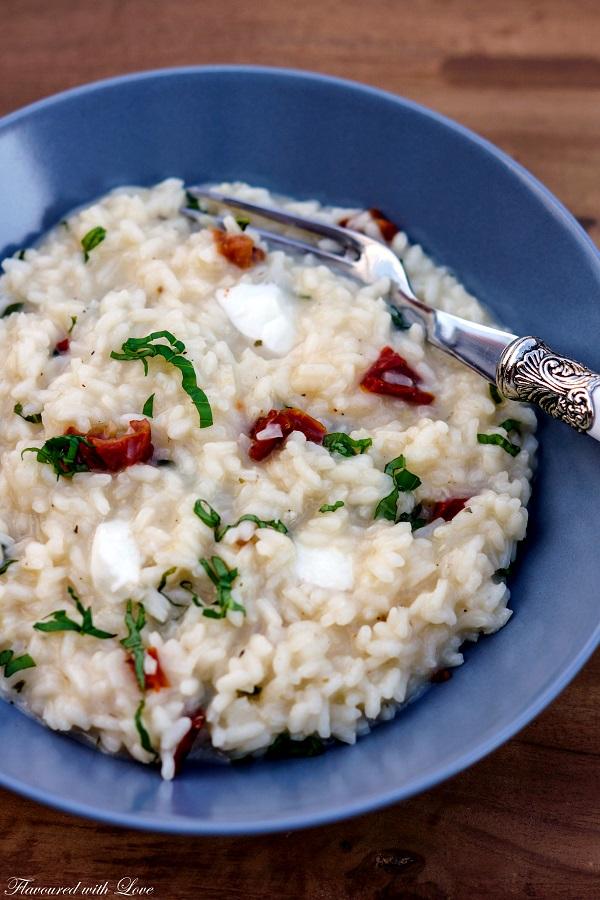 Rezeptbild: Risotto Caprese