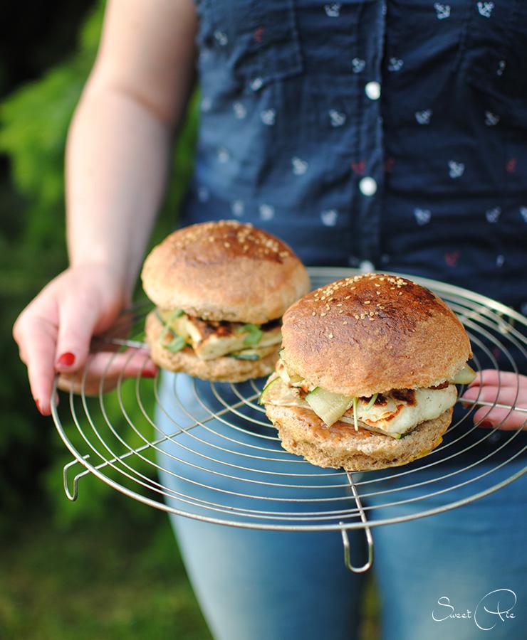 Rezeptbild: Halloumi Burger