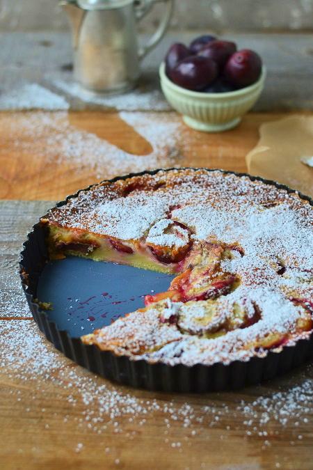 Rezeptbild: Clafoutis Pflaumen Tarte