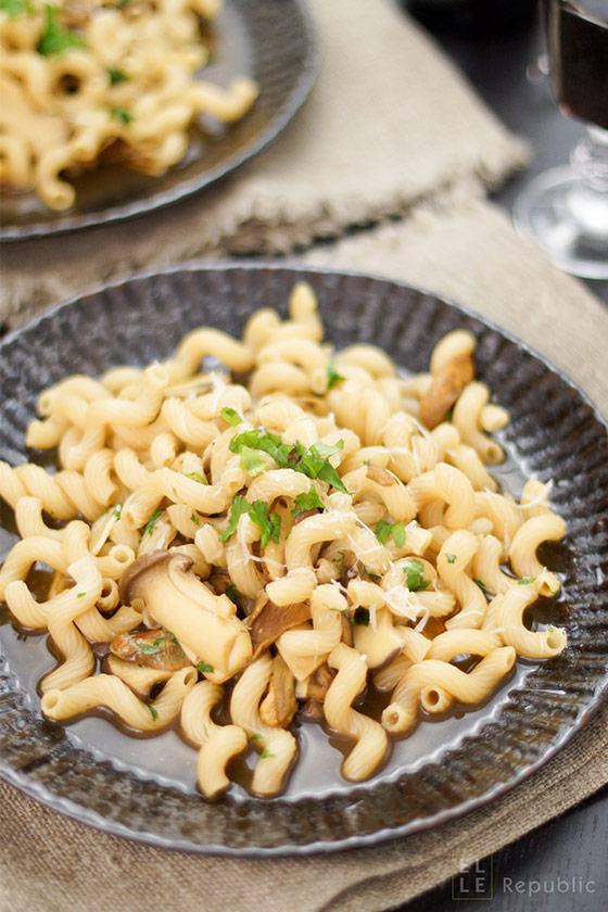 Rezeptbild: Pasta mit Pilz-Ragout