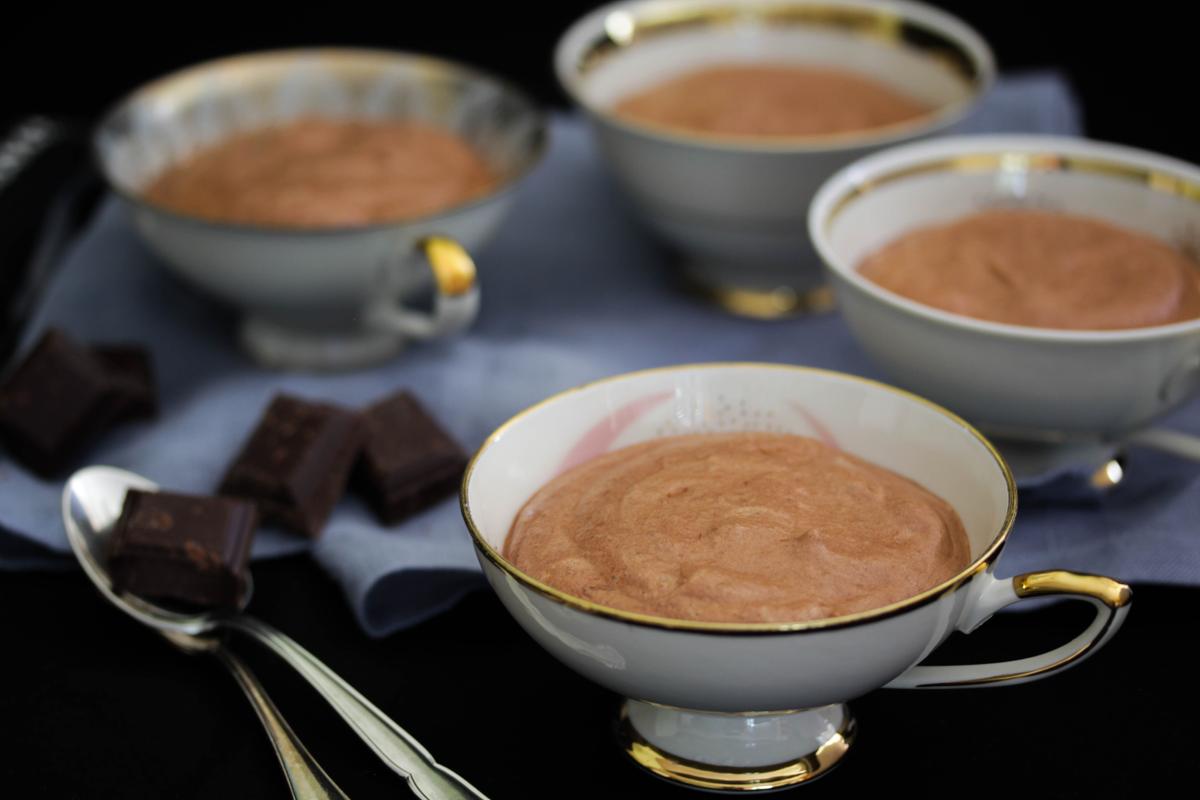 Rezeptbild: Vegane Mousse au chocolat mit Aquafaba