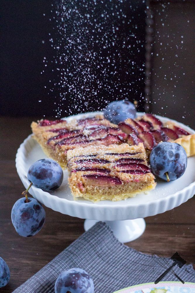 Rezeptbild: Zwetschgen Mandel Tarte