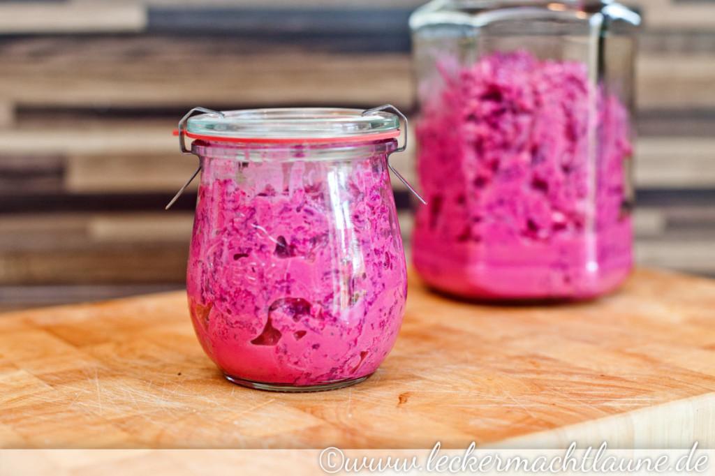 Rezeptbild: Rote Beete-Aufstrich