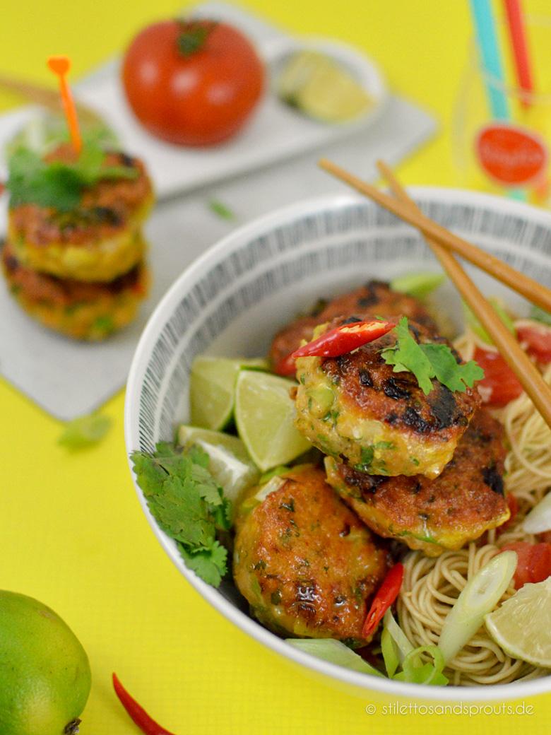 Rezeptbild: Thai Fischfrikadellen