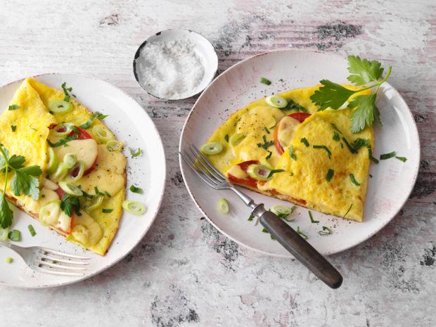 Rezeptbild: Herzhafte Gemüse-Omeletts