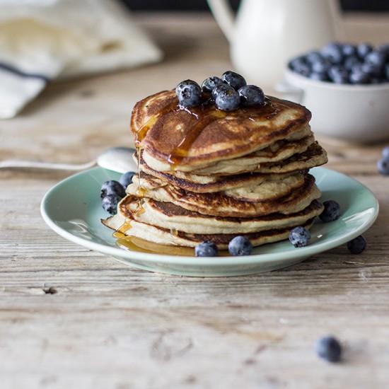Rezeptbild: Bananen-Pancakes
