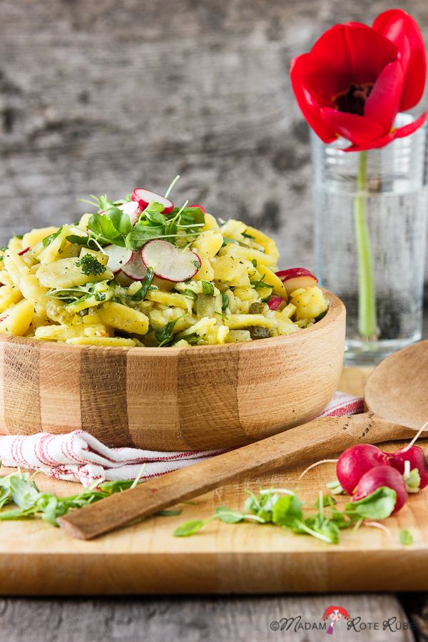 Rezeptbild: Kartoffel-Radieschen-Kresse-Salat