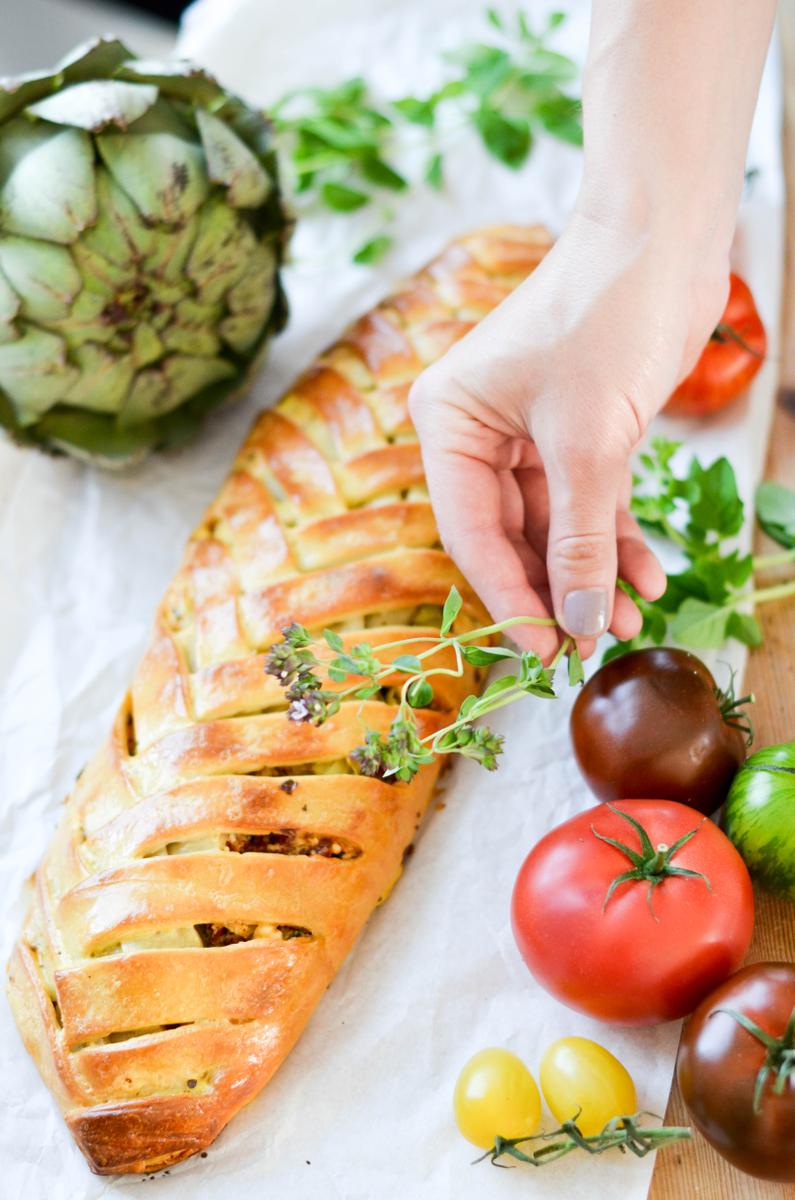 Rezeptbild: Pizzabrot Deluxe