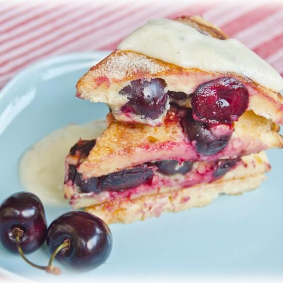 Rezeptbild: Markgräfler Chriesipfannchueche
