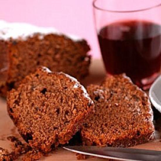 Rezeptbild: Rotweinkuchen