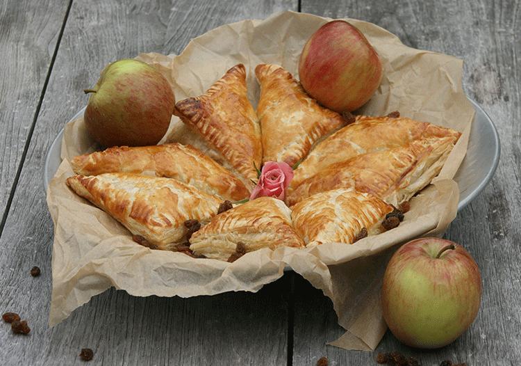Rezeptbild: Apfeltaschen (Oma´s Rezept)
