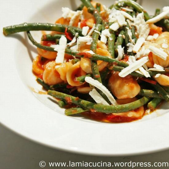 Rezeptbild: Orecchiette mit Bohnen aus Apulien
