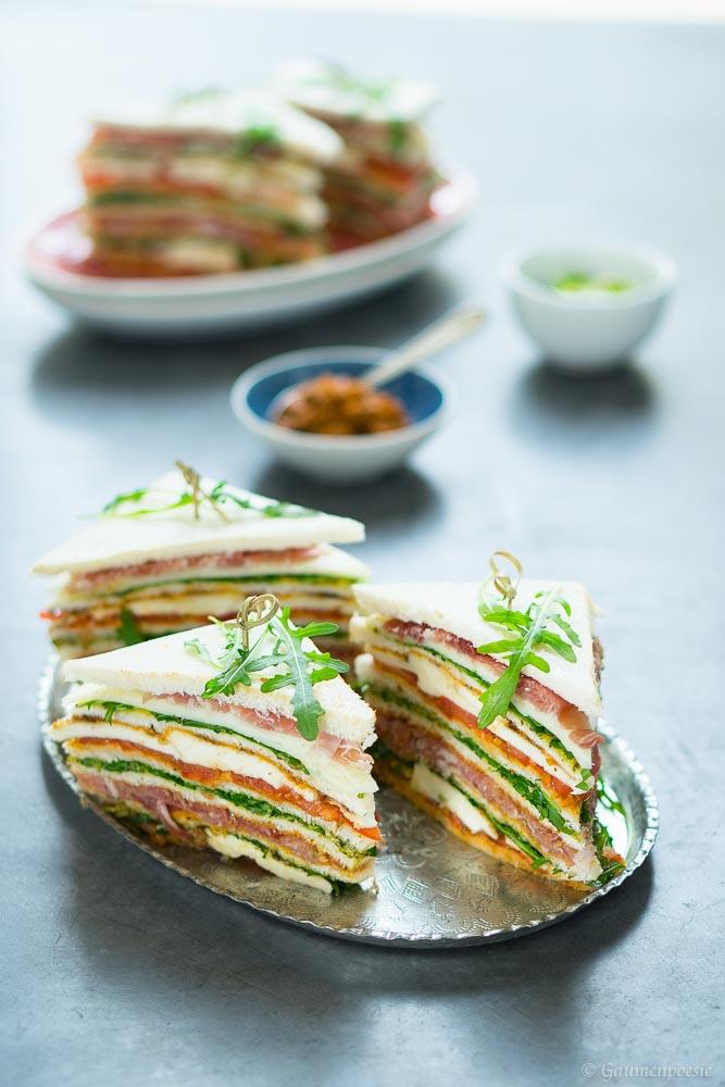 Rezeptbild: Tramezzini-Torte