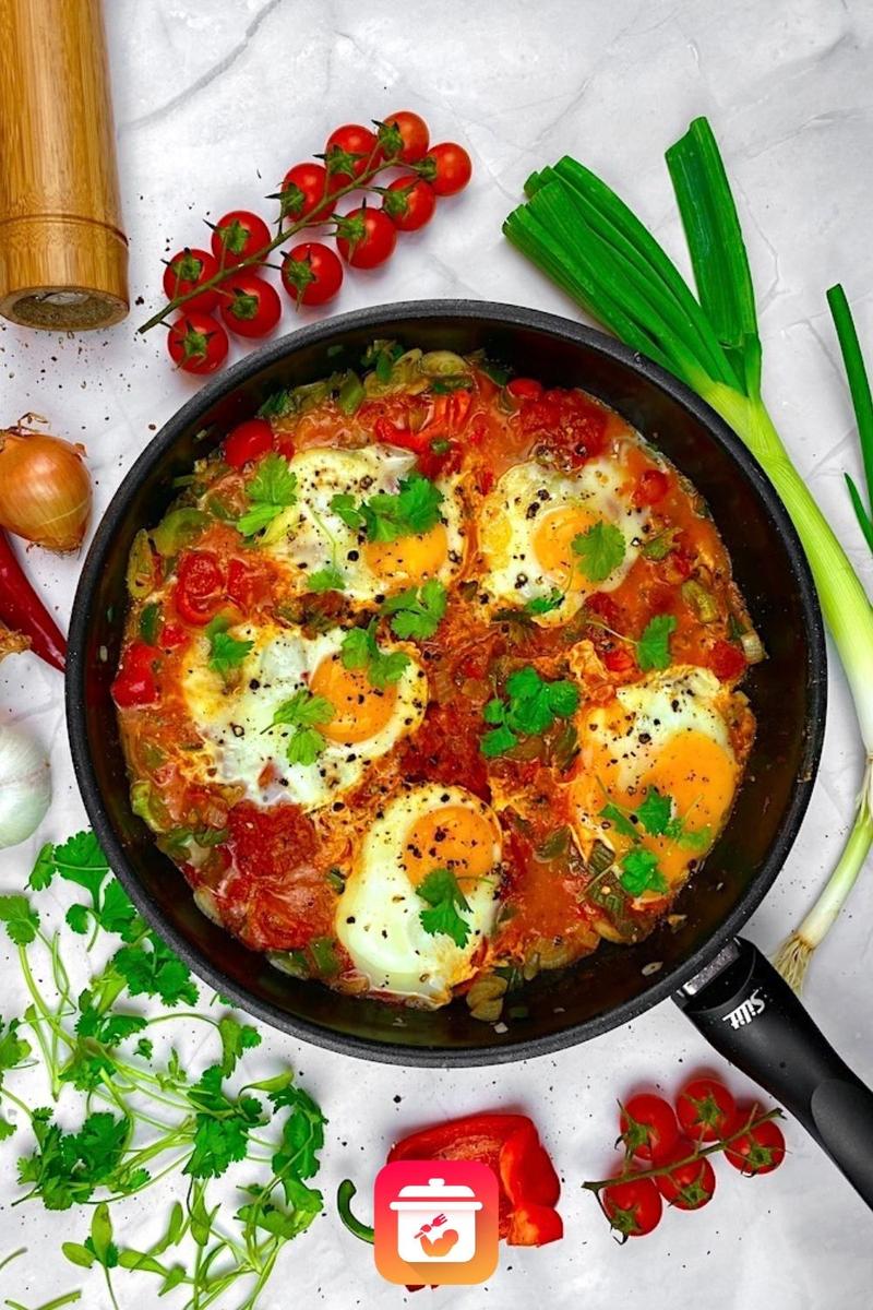 Rezeptbild: Gesundes Shakshuka