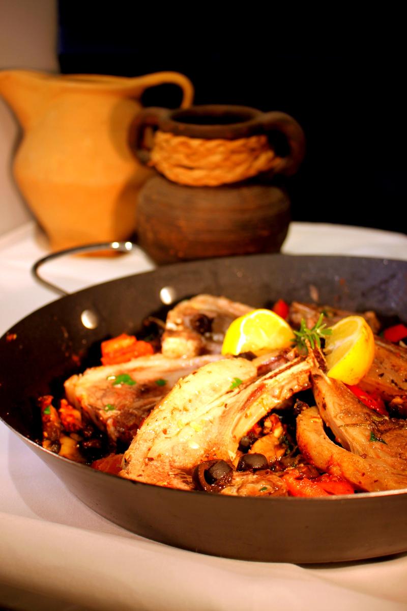 Rezeptbild: Paidakia - griechische Lamm Kotletten