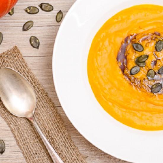 Rezeptbild: Kürbis-Creme-Suppe