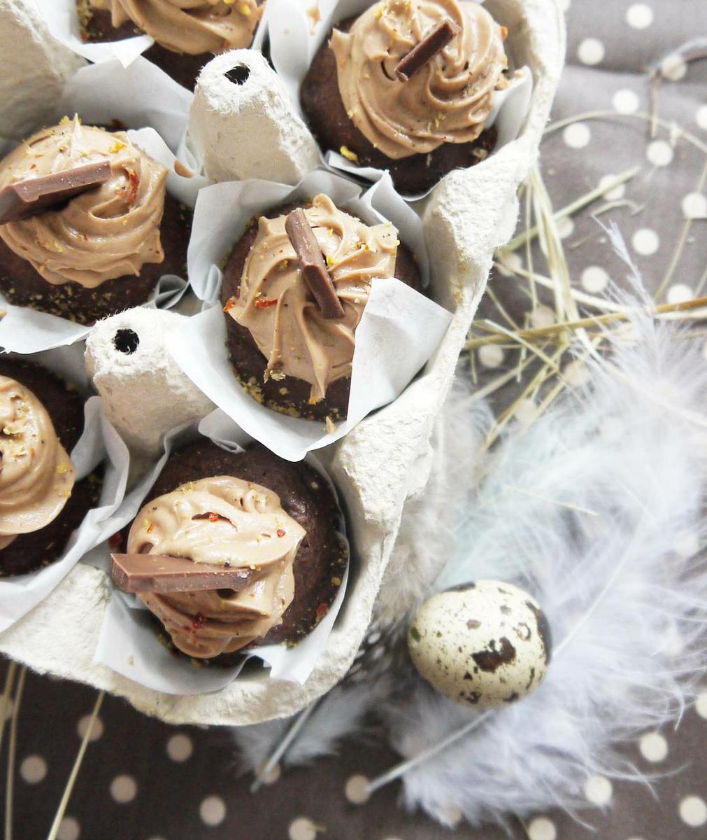 Bananen-Walnuss-Cupcakes von Schokokuss&amp;Zuckerperle; • Delicat.io