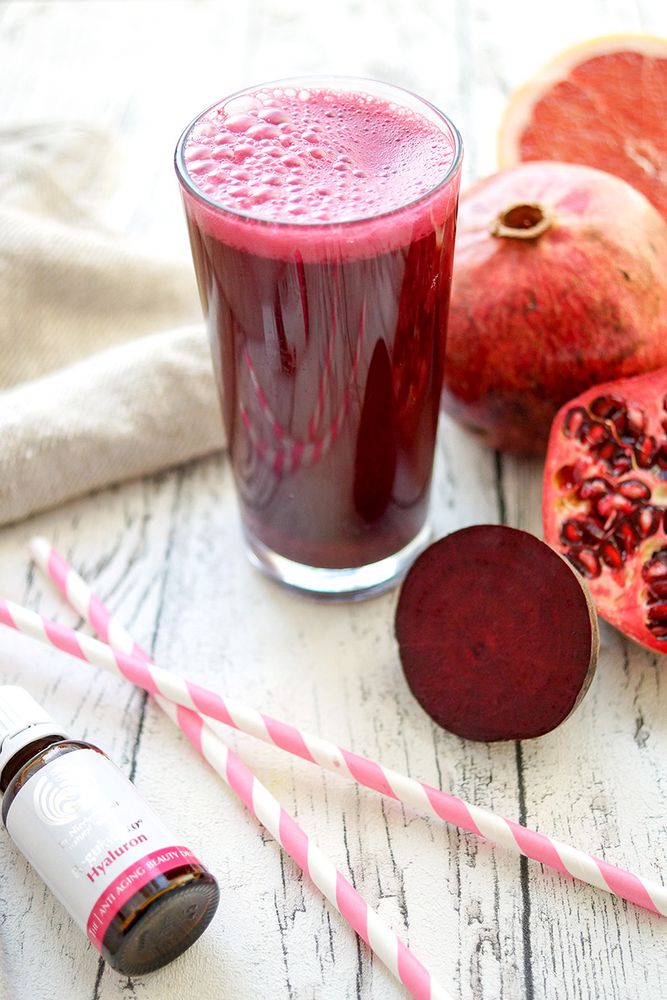 Rezeptbild: Natürliche Schönheit mit Regulatpro Hyaluron im Beauty-Smoothie