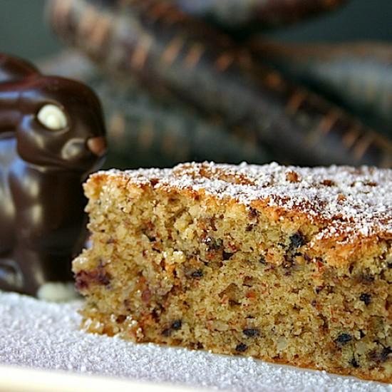 Rezeptbild: Rüebli-Kuchen mit Whiskey-Sahne