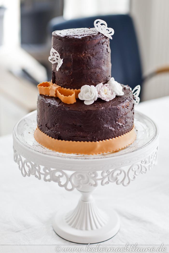 Rezeptbild: Rocher Torte – Rezept und Making of
