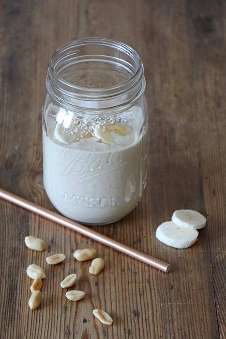 Rezeptbild: Bananen-Erdnussbutter-Smoothie
