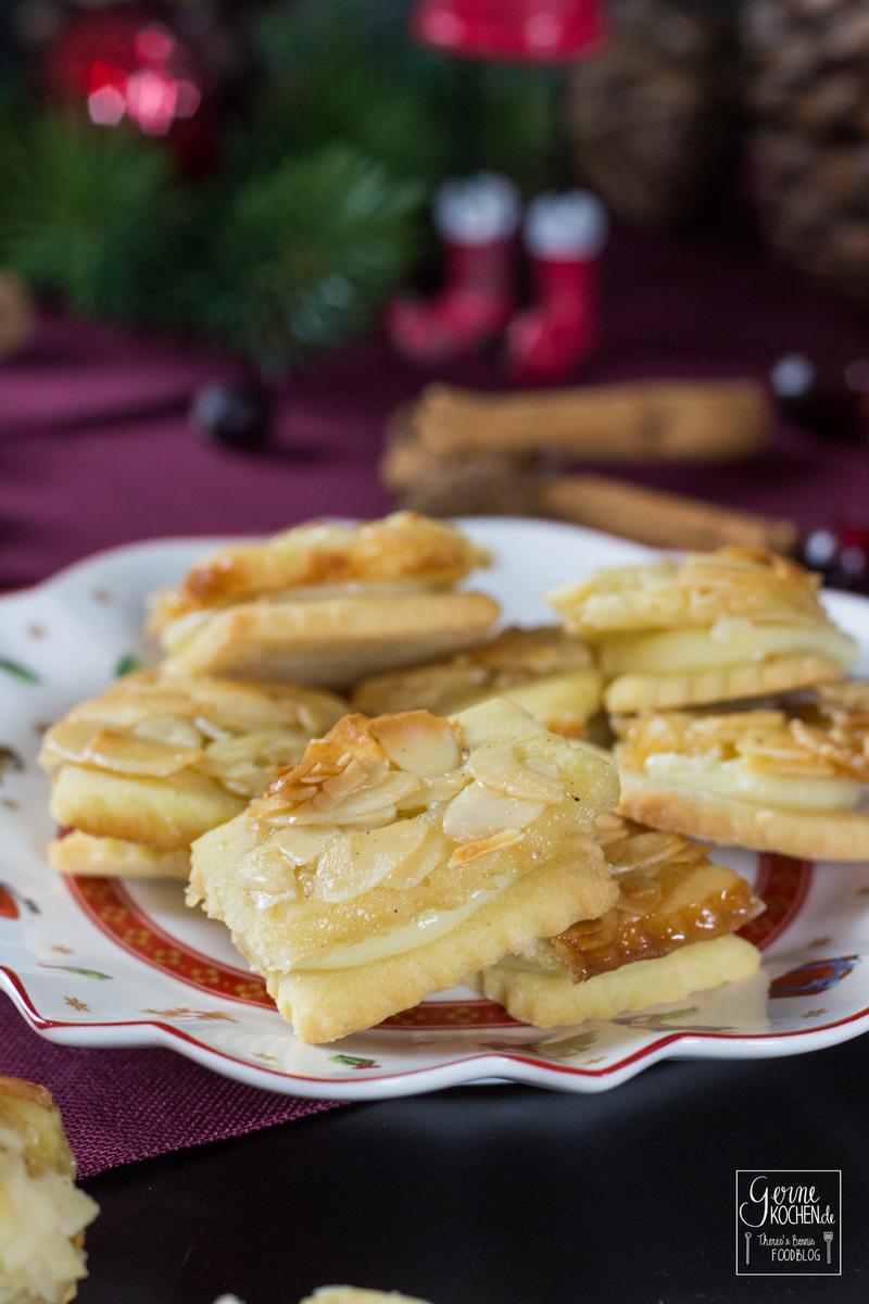 Rezeptbild: Bienenstichplätzchen