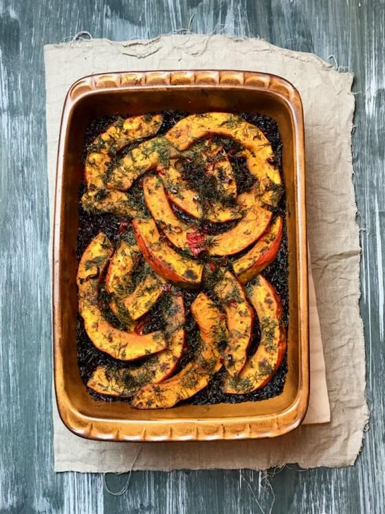 Rezeptbild: Wild West Rice mit Cranberries und Kürbis á la Jamie Oliver