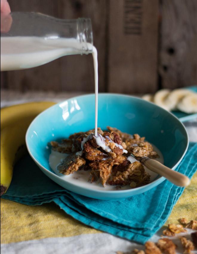 Rezeptbild: Banana Bread Granola