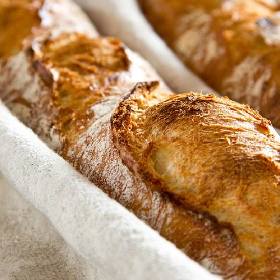 Rezeptbild: Baguette mit T65-Mehl