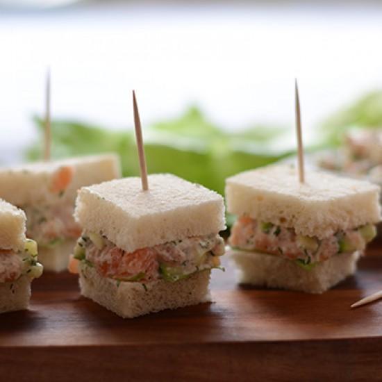 Rezeptbild: Lachstramezzinis