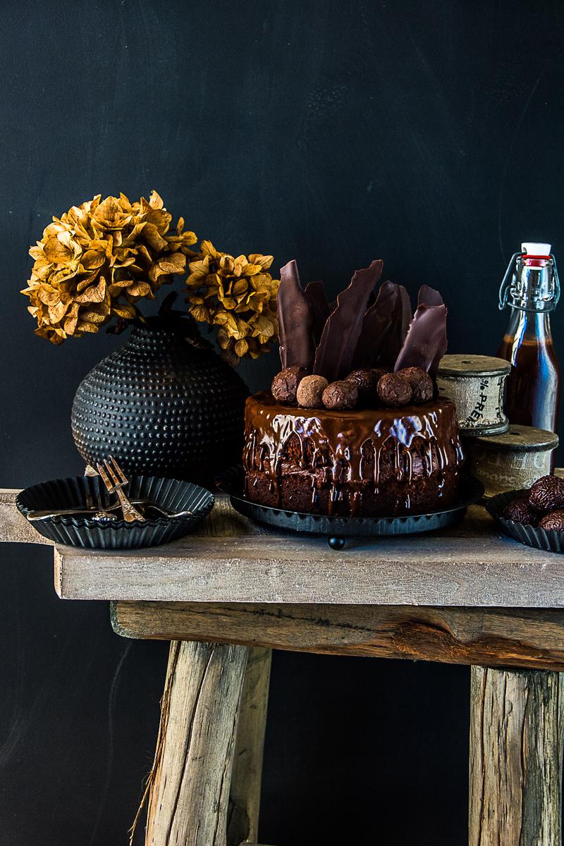 Rezeptbild: Beschwipster Chocolate Birthday Cake