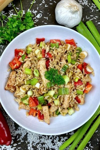 Rezeptbild: Leckere Asiatische Reispfanne