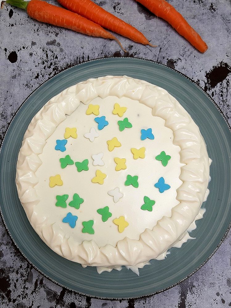 Rezeptbild: Karotten-Kokos-Torte