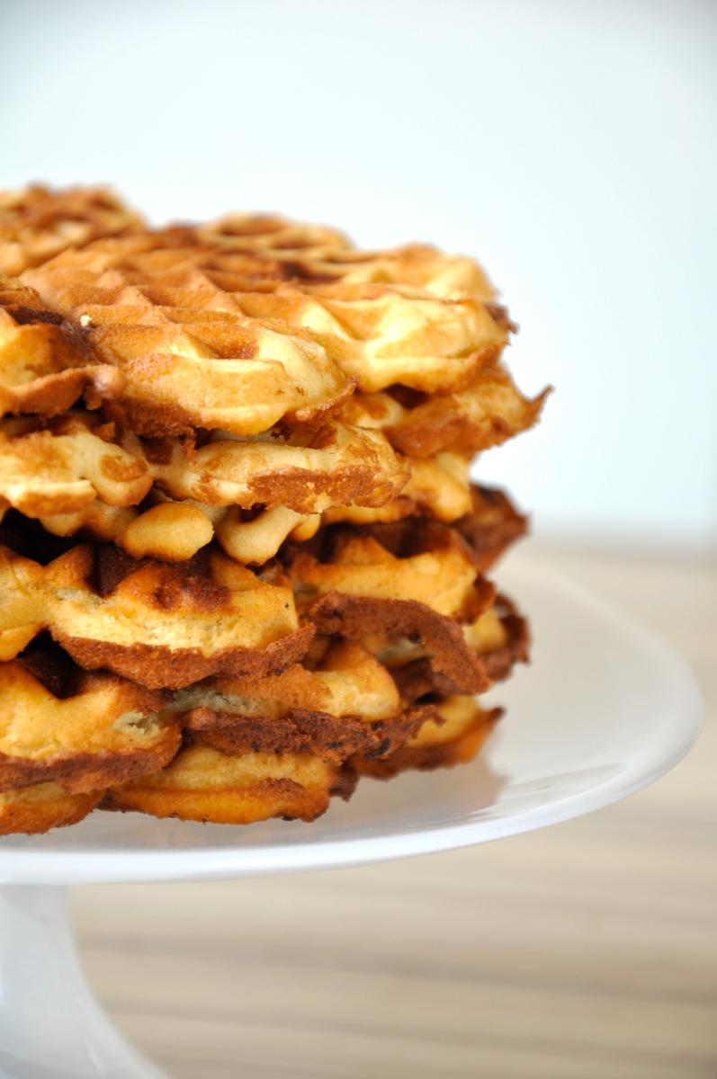 Rezeptbild: Zitronenwaffeln