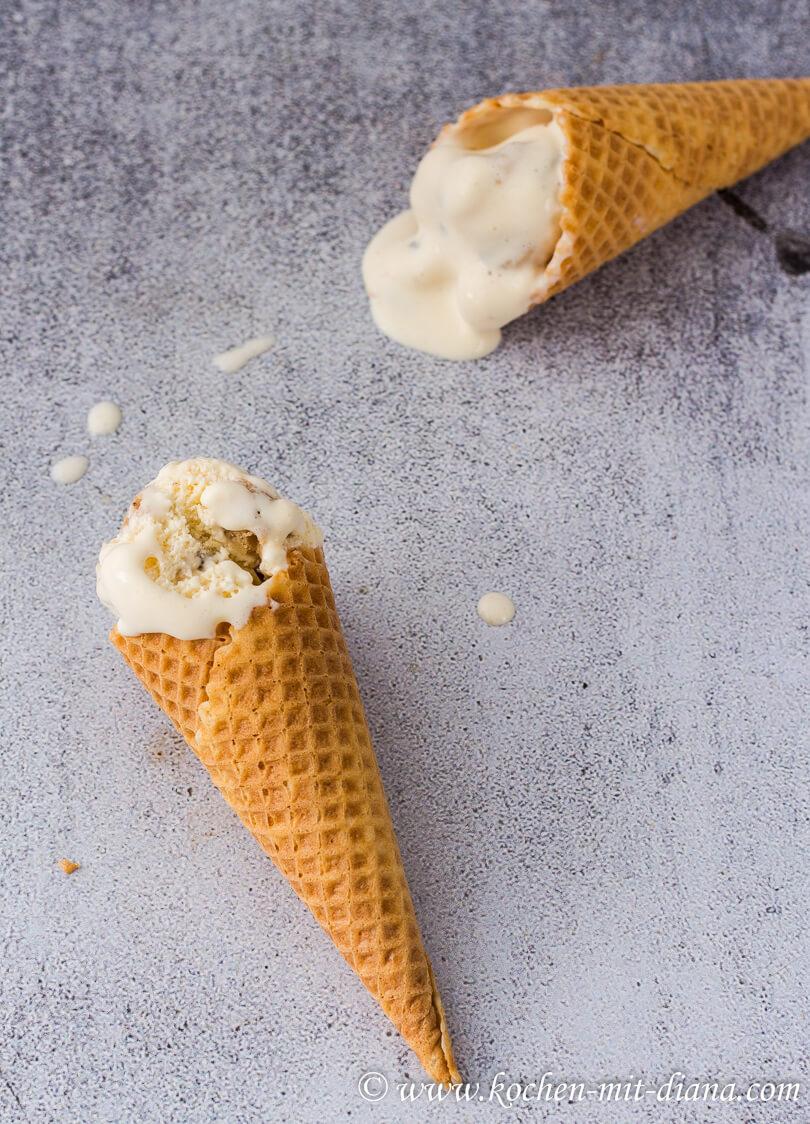 Rezeptbild: Vanille Eis