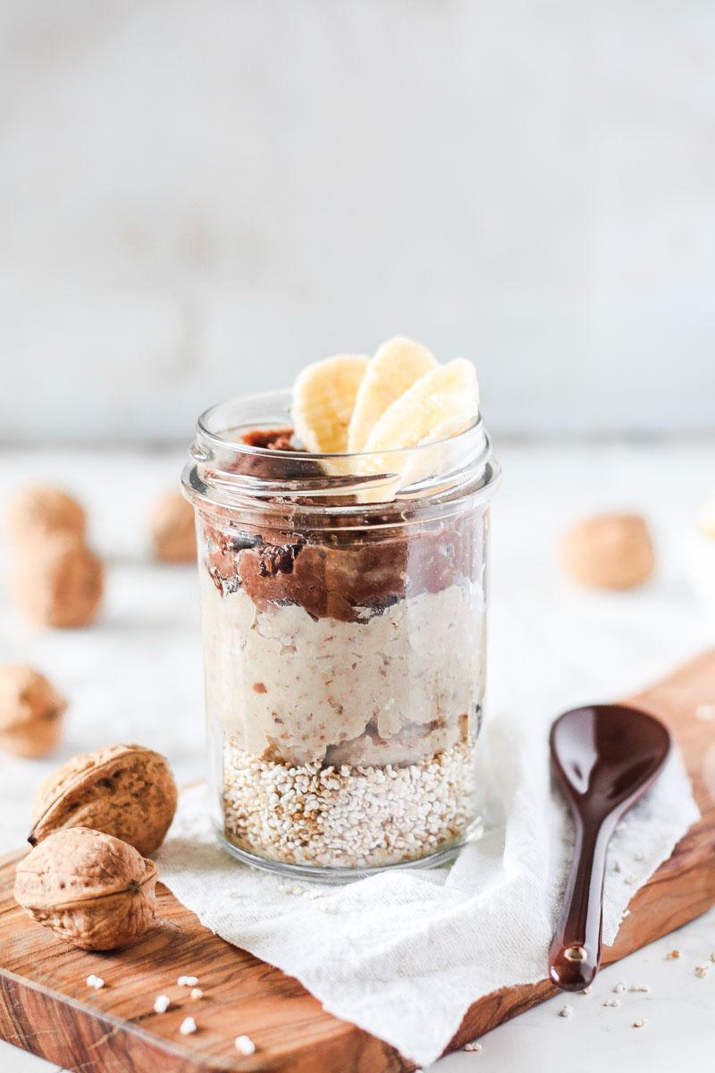 Rezeptbild: Veganes Frühstück mit Maronencreme 