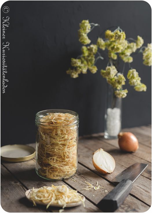Rezeptbild: Gedörrte Zwiebeln und Knoblauch